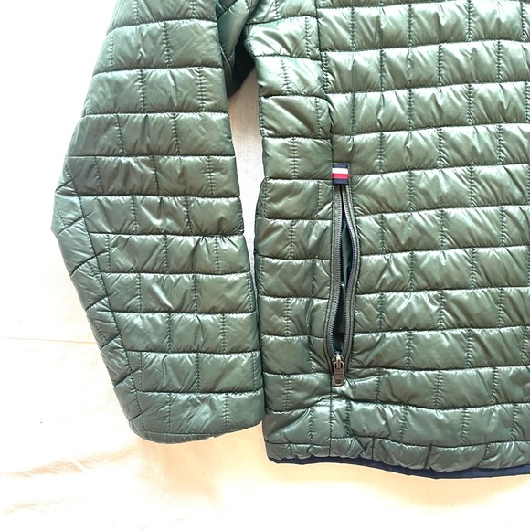 Tommy Hilfiger Men’s quilted Insulator,Dark Green Jacket - Picture 2 of 5